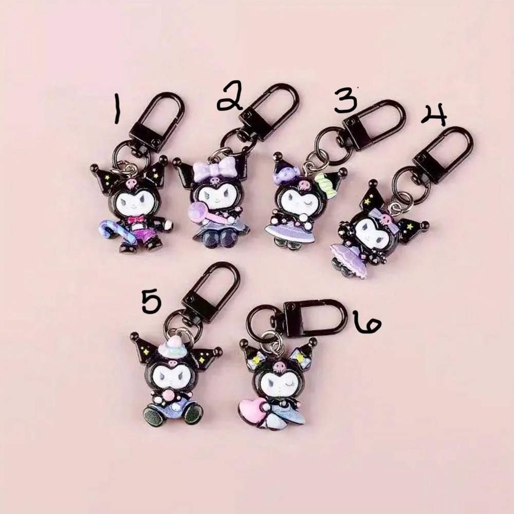 Cute Kuromi Character Keychain -NIP
